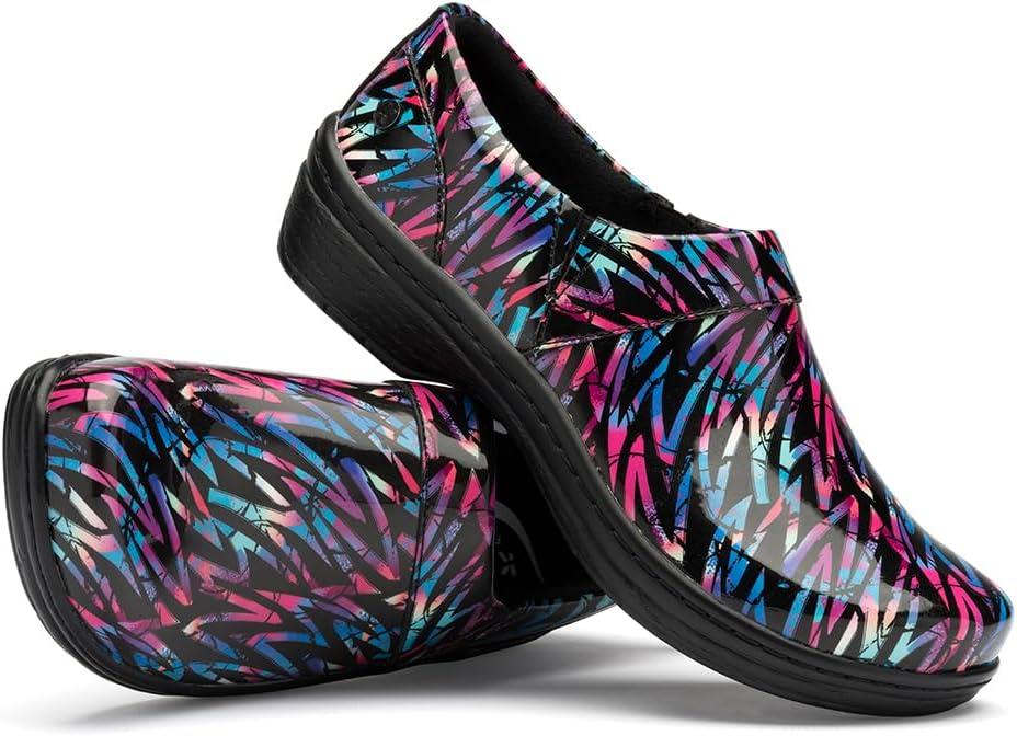 image:imageKlogs Footwear Mission Womens Shoes Premium Healthcare Shoes for Stability amp Comfort SlipResistant LatexFree Lightweight Design All Day Comfort and SupportGrunge Patent