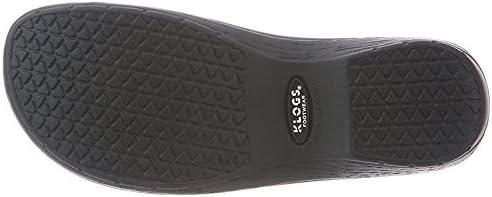 image:imageKlogs Footwear Mission Womens Shoes Premium Healthcare Shoes for Stability amp Comfort SlipResistant LatexFree Lightweight Design All Day Comfort and SupportBlack Smooth Wnstn