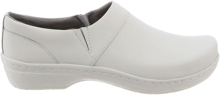 image:imageKlogs Footwear Mission Womens Shoes Premium Healthcare Shoes for Stability amp Comfort SlipResistant LatexFree Lightweight Design All Day Comfort and SupportWhite Smooth Al