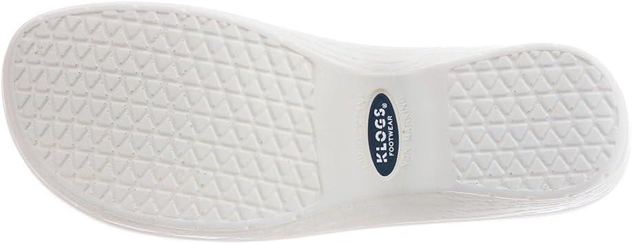 image:imageKlogs Footwear Mission Womens Shoes Premium Healthcare Shoes for Stability amp Comfort SlipResistant LatexFree Lightweight Design All Day Comfort and SupportWhite Smooth Al