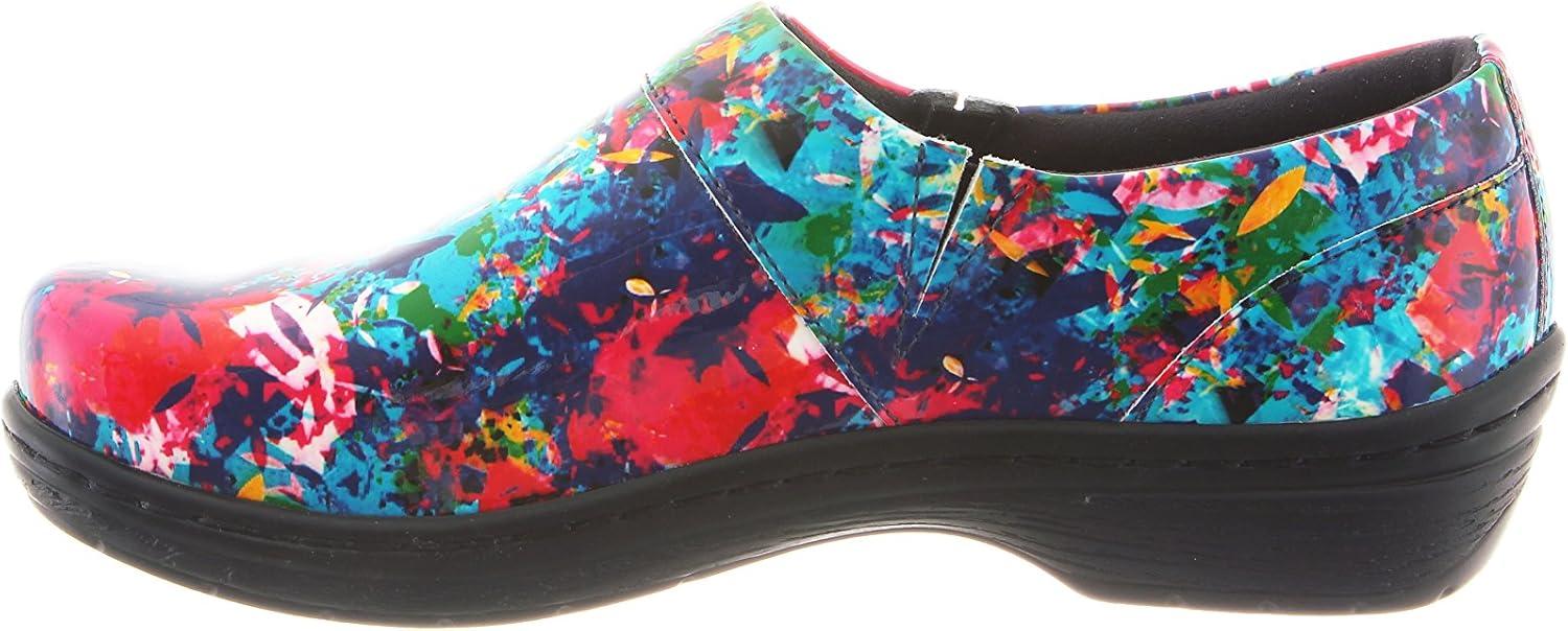 image:imageKlogs Footwear Mission Womens Shoes Premium Healthcare Shoes for Stability amp Comfort SlipResistant LatexFree Lightweight Design All Day Comfort and SupportKaleidoscope Patent