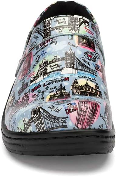 image:imageKlogs Footwear Mission Womens Shoes Premium Healthcare Shoes for Stability amp Comfort SlipResistant LatexFree Lightweight Design All Day Comfort and SupportLondon Calling Patent