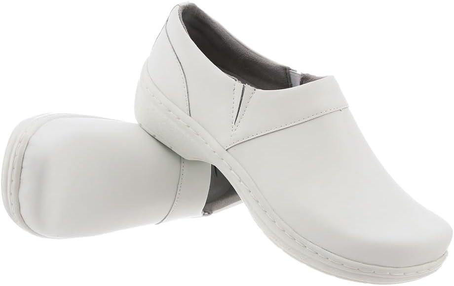 image:imageKlogs Footwear Mission Womens Shoes Premium Healthcare Shoes for Stability amp Comfort SlipResistant LatexFree Lightweight Design All Day Comfort and SupportWhite Smooth Al