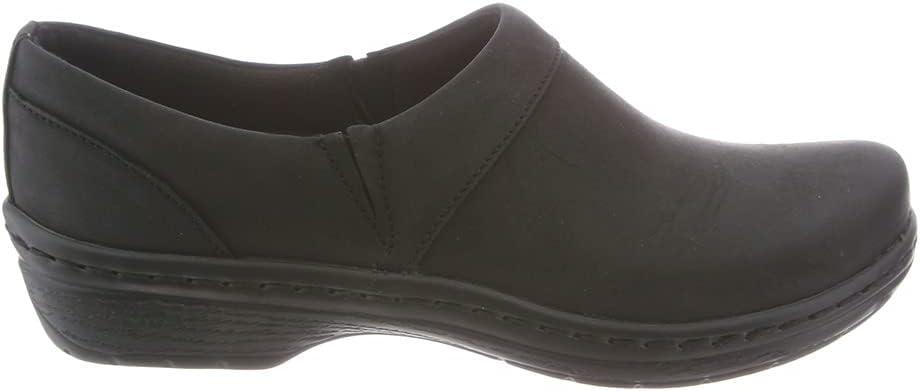 image:imageKlogs Footwear Mission Womens Shoes Premium Healthcare Shoes for Stability amp Comfort SlipResistant LatexFree Lightweight Design All Day Comfort and SupportBlack Oiled