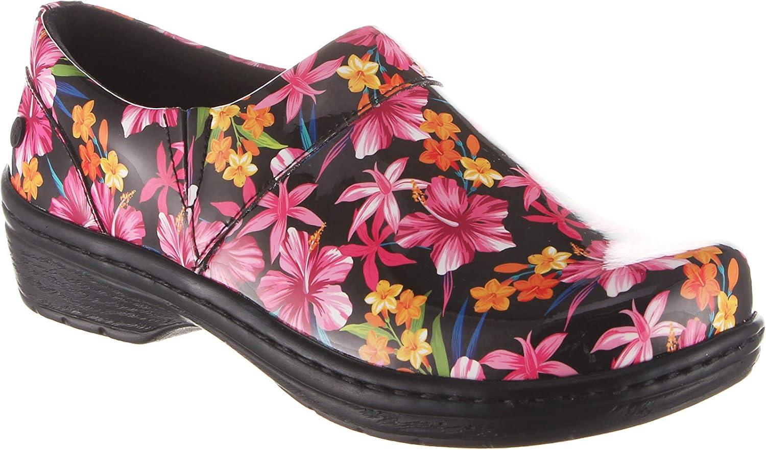 image:imageKlogs Footwear Mission Womens Shoes Premium Healthcare Shoes for Stability amp Comfort SlipResistant LatexFree Lightweight Design All Day Comfort and SupportTropical Patent