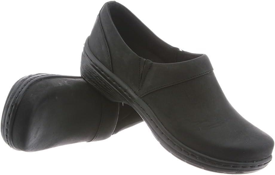 image:imageKlogs Footwear Mission Womens Shoes Premium Healthcare Shoes for Stability amp Comfort SlipResistant LatexFree Lightweight Design All Day Comfort and SupportBlack Oiled