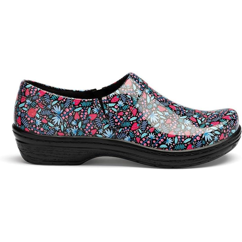 image:imageKlogs Footwear Mission Womens Shoes Premium Healthcare Shoes for Stability amp Comfort SlipResistant LatexFree Lightweight Design All Day Comfort and SupportStrawberry Fields Patent