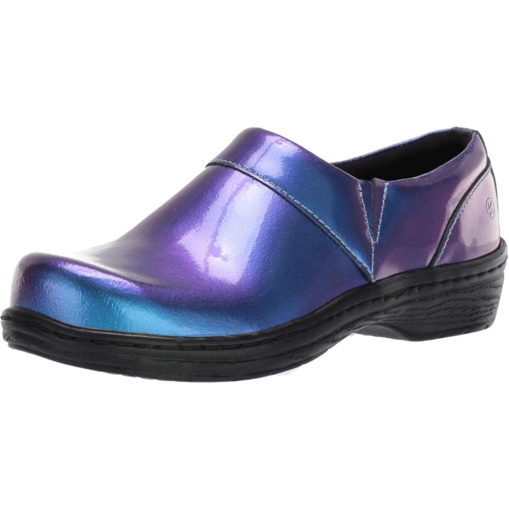 image:imageKlogs Footwear Mission Womens Shoes Premium Healthcare Shoes for Stability amp Comfort SlipResistant LatexFree Lightweight Design All Day Comfort and SupportPurpleBlue Irridescent