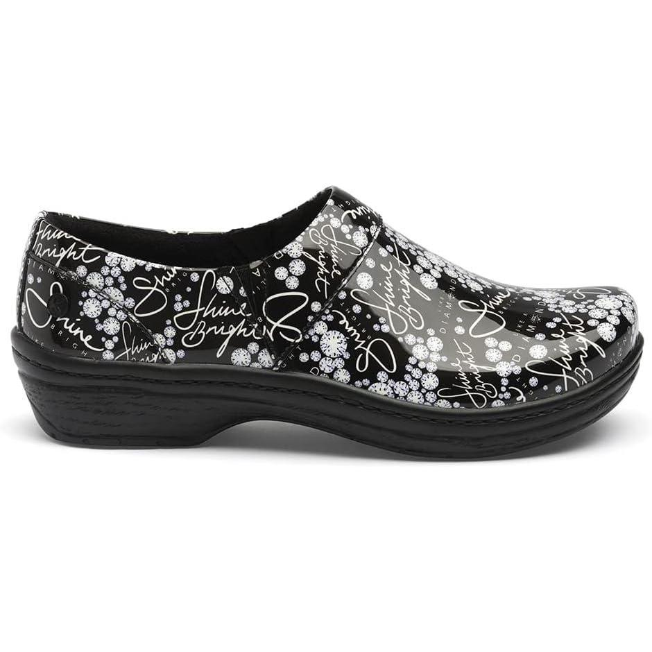 image:imageKlogs Footwear Mission Womens Shoes Premium Healthcare Shoes for Stability amp Comfort SlipResistant LatexFree Lightweight Design All Day Comfort and SupportShine Bright Patent