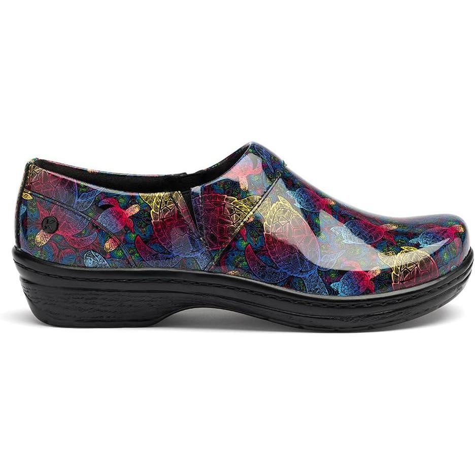 image:imageKlogs Footwear Mission Womens Shoes Premium Healthcare Shoes for Stability amp Comfort SlipResistant LatexFree Lightweight Design All Day Comfort and SupportSea Turtles Patent