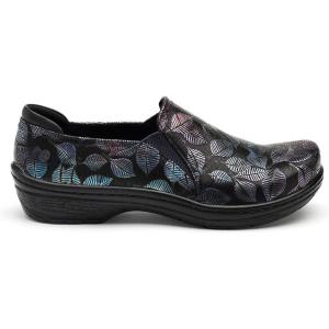 Klogs Footwear Moxy Women’s Shoes US(Blue/Purple Leaves)