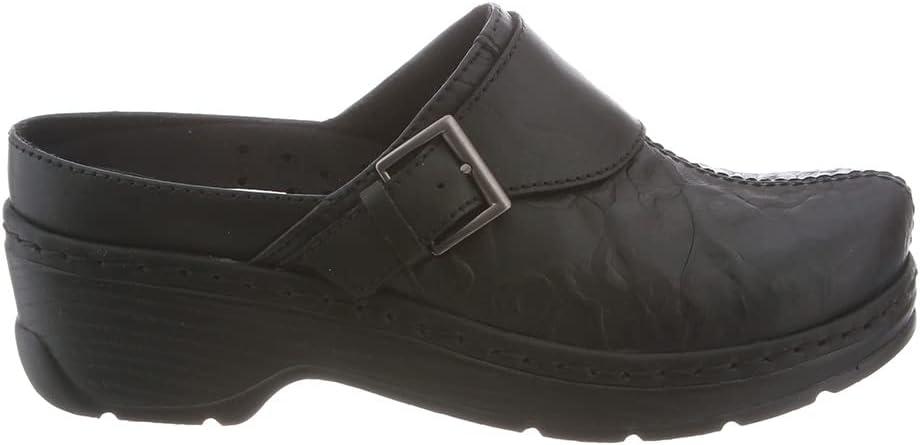 image:imageKLOGS Footwear Womens Austin Leather MuleBlack Flower Power Tool
