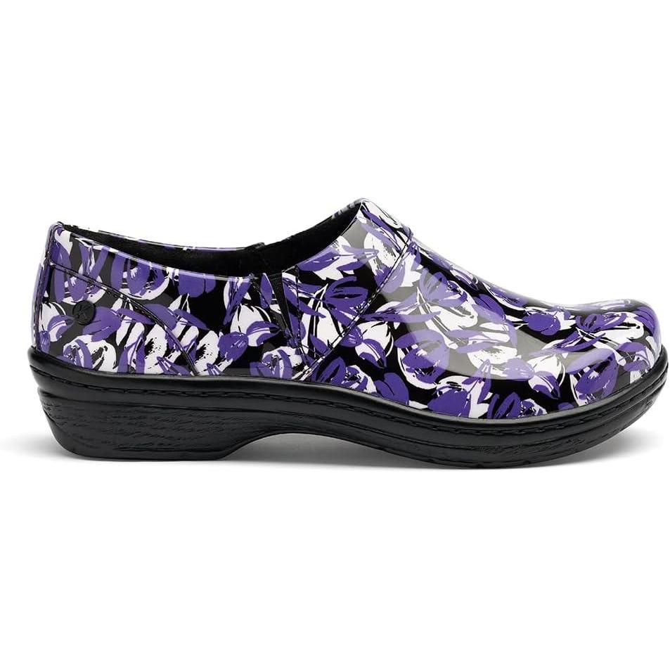 image:imageKlogs USA Womens Naples ClogBrush Strokes Patent