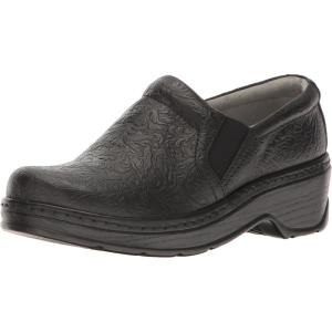 Klogs USA Women’s Naples Clog(Black Tooled)