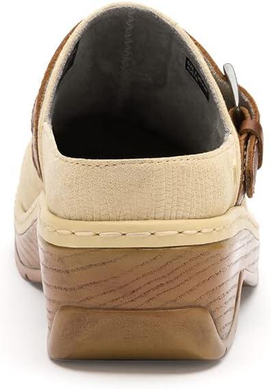 image:imageKlogs Footwear Austin Womens Shoes SlipResistant Shoes for Healthcare and Food Service Professionals Removable TRUCOMFORT Insole All Day Comfort and SupportNatural Warrior Suede