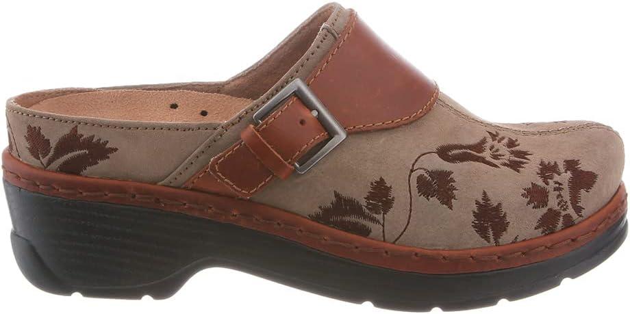 image:imageKlogs Footwear Austin Womens Shoes SlipResistant Shoes for Healthcare and Food Service Professionals Removable TRUCOMFORT Insole All Day Comfort and SupportTaupe Suede Tapestry
