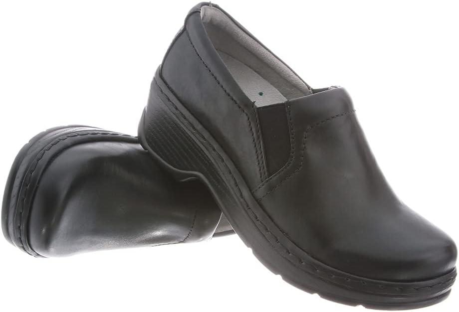image:imageKlogs Footwear Naples Womens Shoes Premium Nursing Shoes for Superior Comfort amp Stability SlipResistant Outsoles Supportive Insoles Lightweight DesignBlack Full Grain