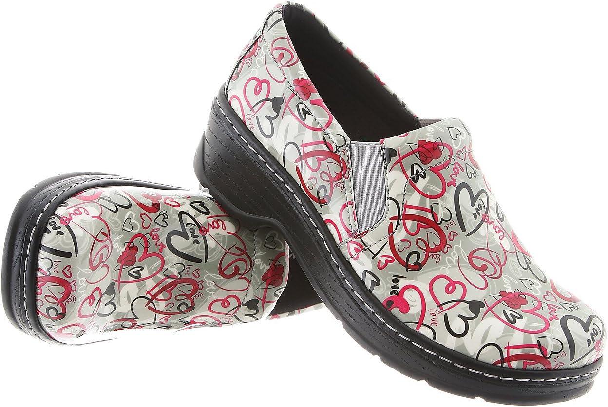 image:imageKlogs Footwear Naples Womens Shoes Premium Nursing Shoes for Superior Comfort amp Stability SlipResistant Outsoles Supportive Insoles Lightweight DesignWhite Patent