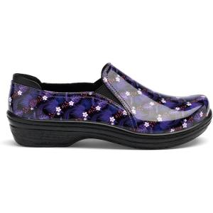 Klogs Footwear Moxy Purple Frond Patent Women’s Shoes 8 Medium US